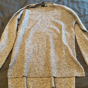 Aqua Cashmere Crew Sweater